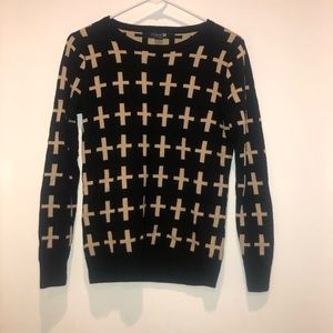 forever 22 cross sweater